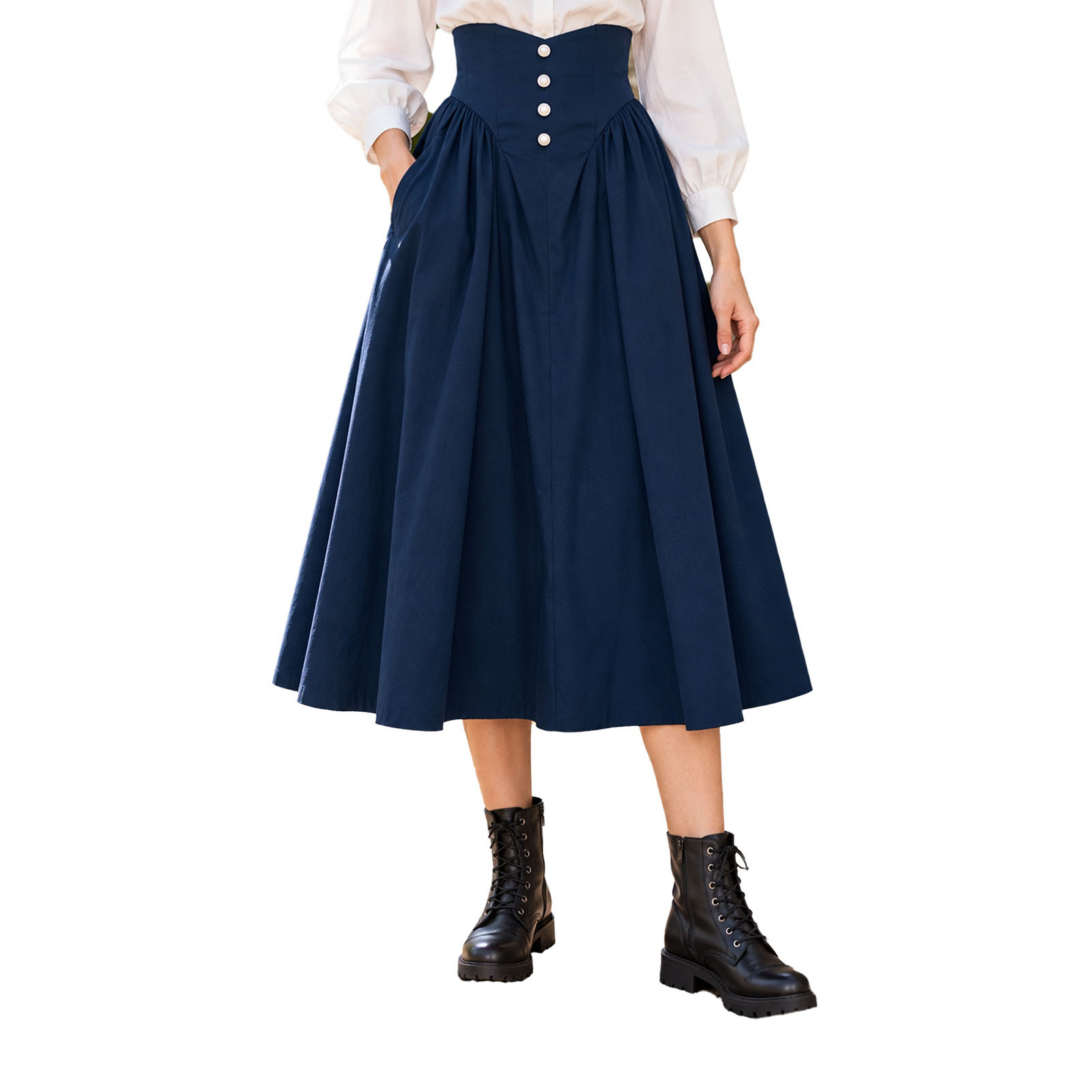 Skirts - Saia medieval renascentista vitoriana para mulher,