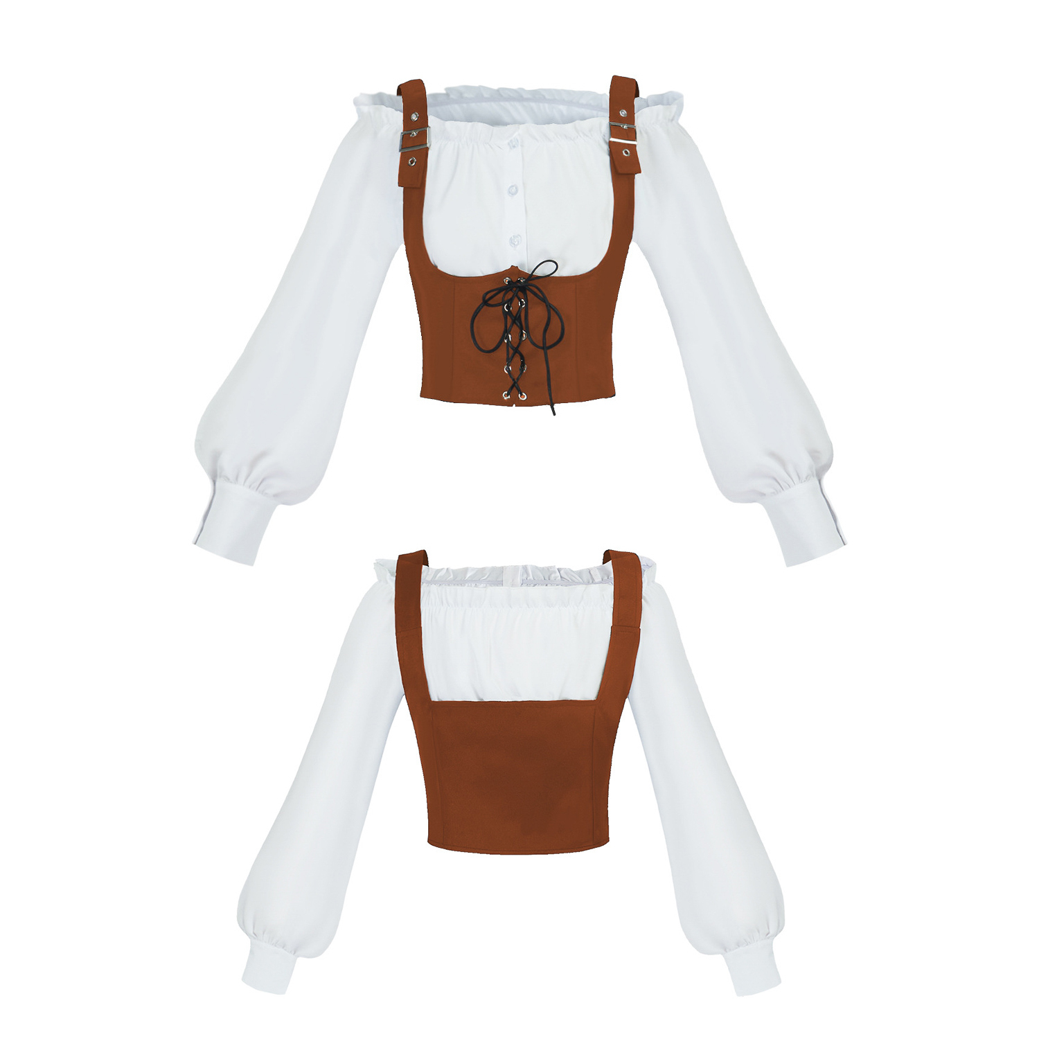 Conjunto de fantasia de duas p - Blouses avaliação e preço