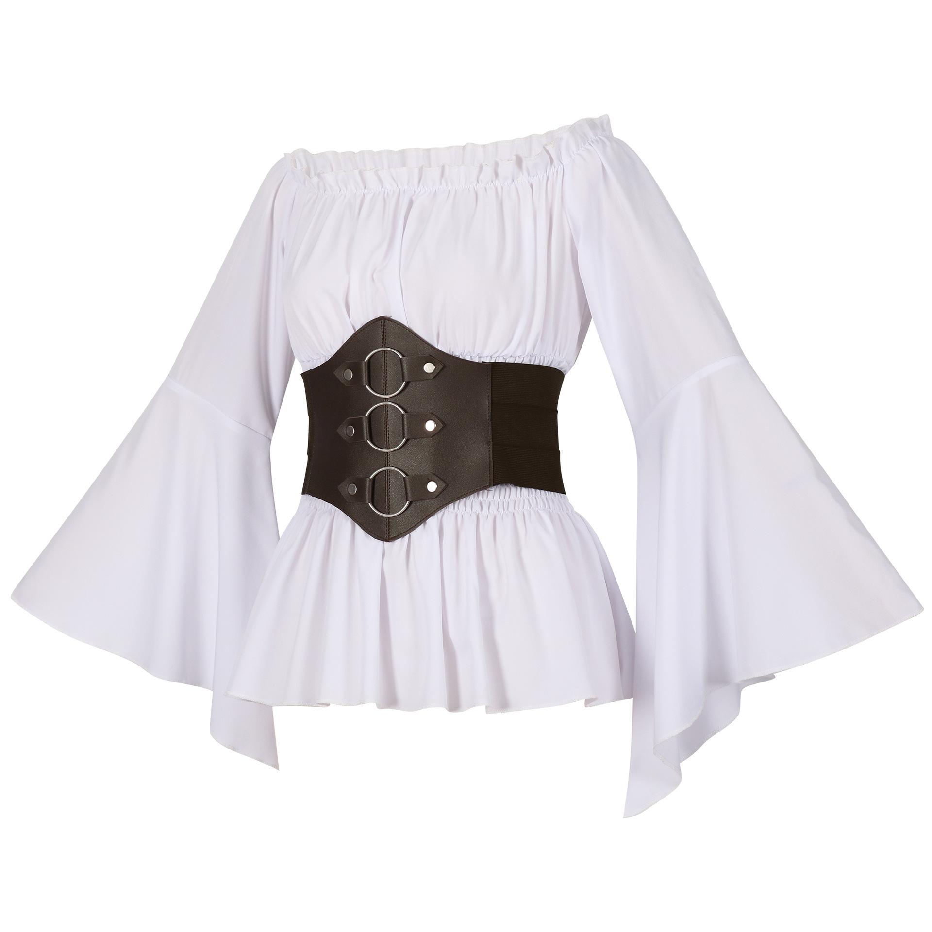 Camisa Pirata Medieval Vitoria - Blouses avaliação e preço